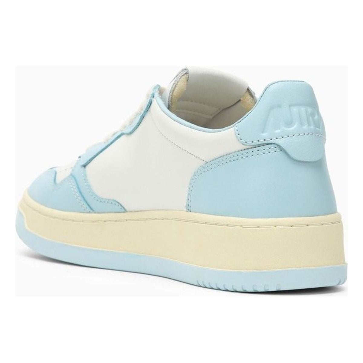 MEDALIST LEATHER WHITE/LIGHT BLUE