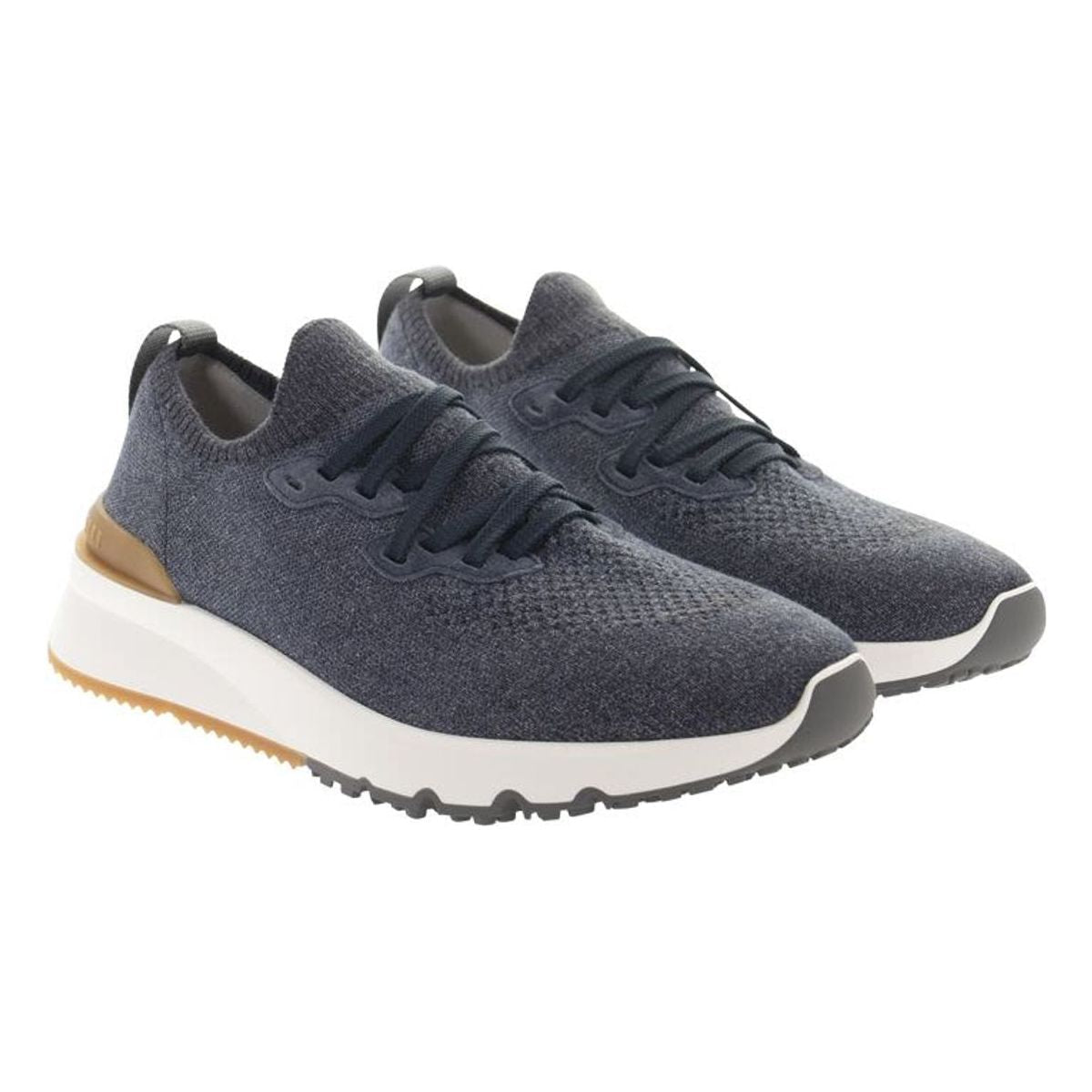 KNIT CHINE SNEAKERS IN