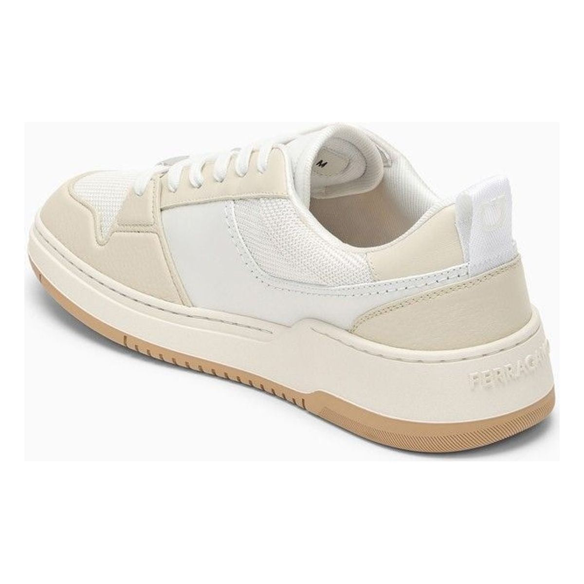 LOW WHITE LEATHER TRAINER