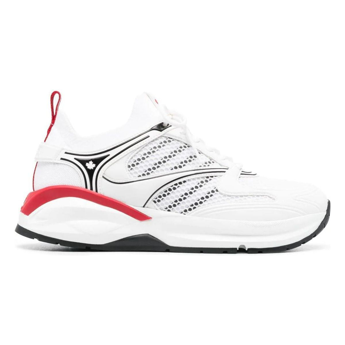DSQUARED2 X DASH PANELLED LOW-TOP SNEAKERS