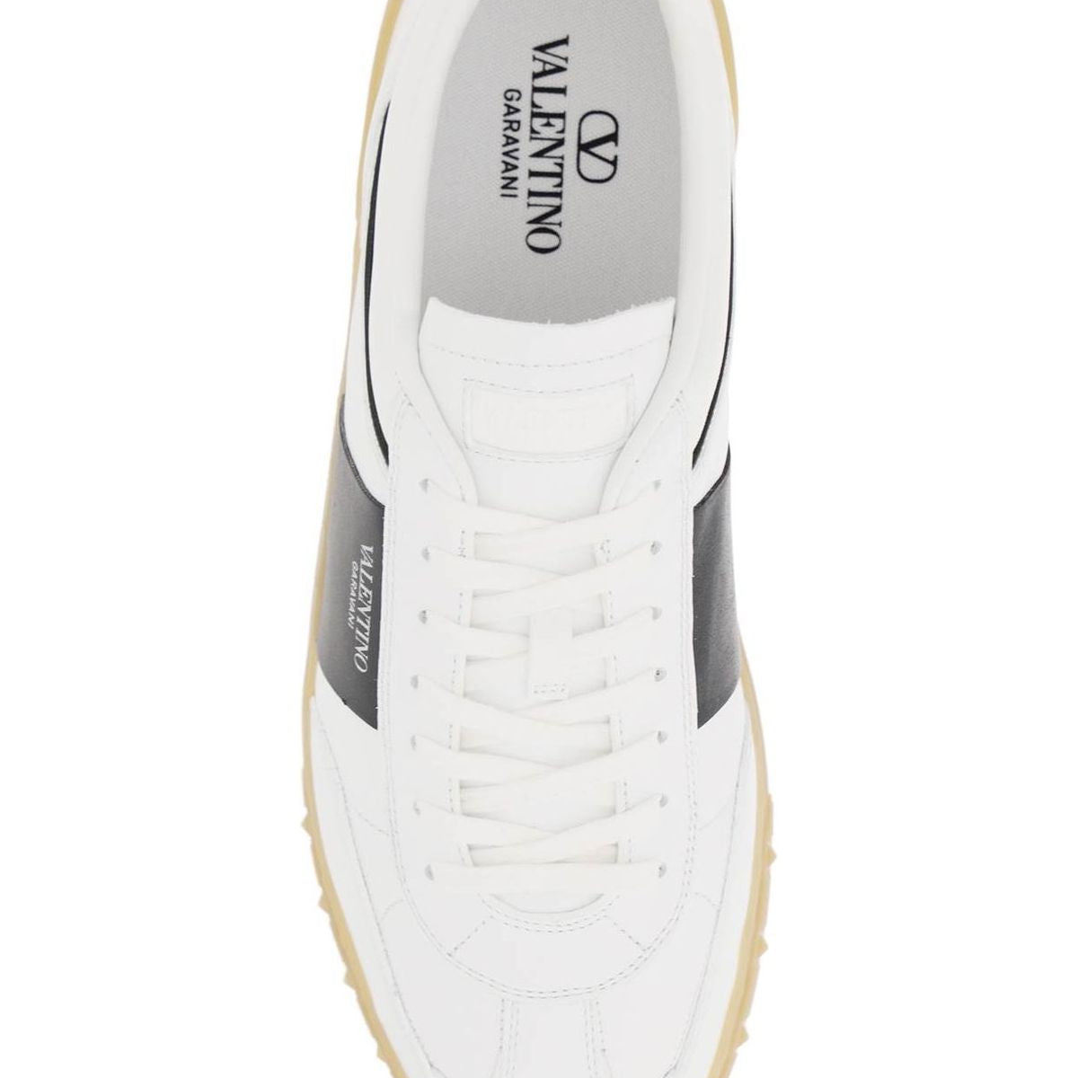 NAPPA LEATHER LOW TOP UPVILLAGE SNEAKERS