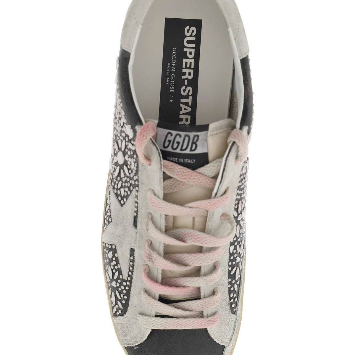 SUPER-STAR STUDDED SNEAKERS WITH