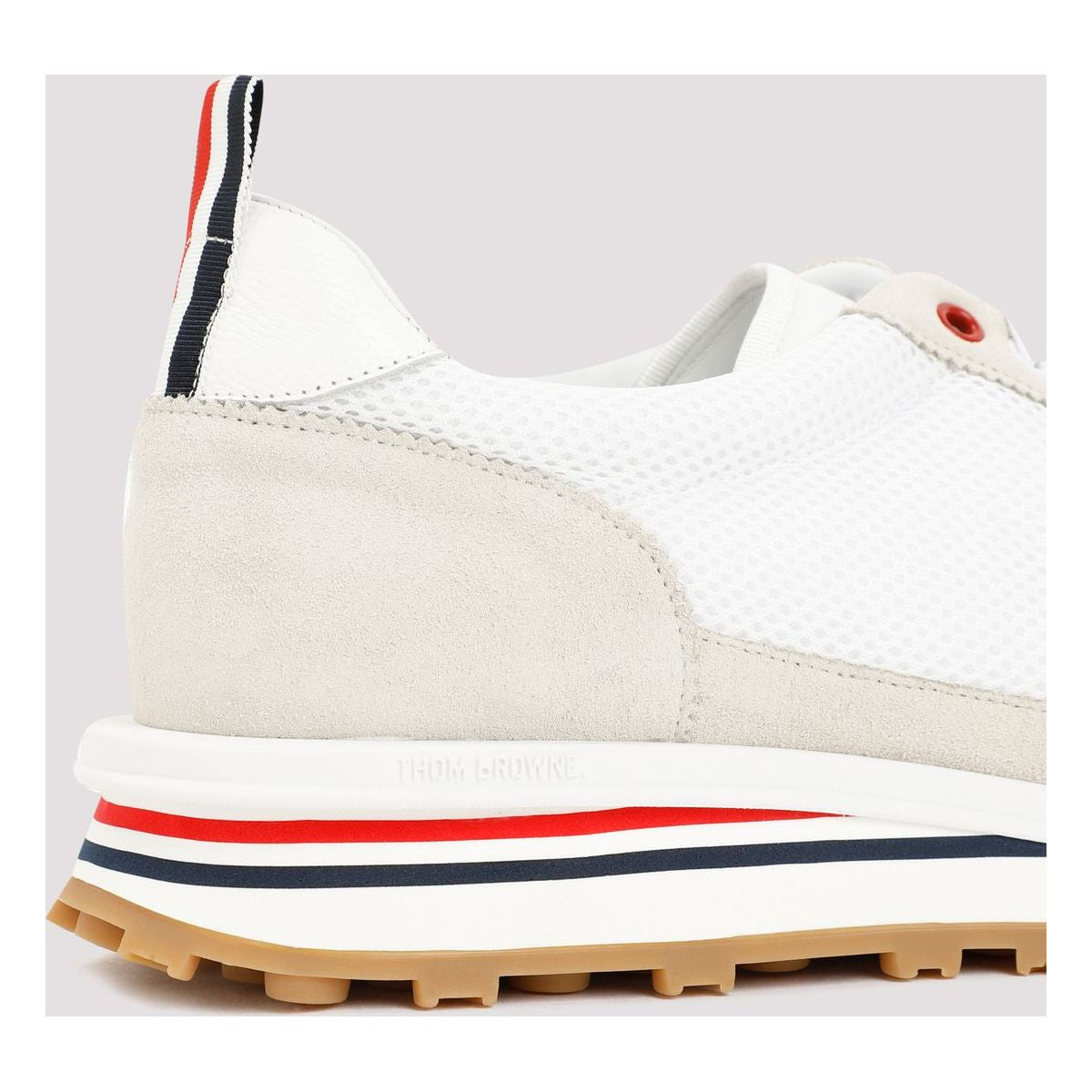 MESH AND SUEDE LEATHER SNEAKERS IN 9