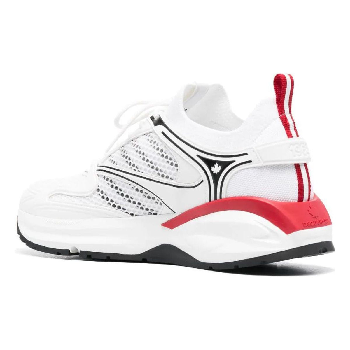 DSQUARED2 X DASH PANELLED LOW-TOP SNEAKERS