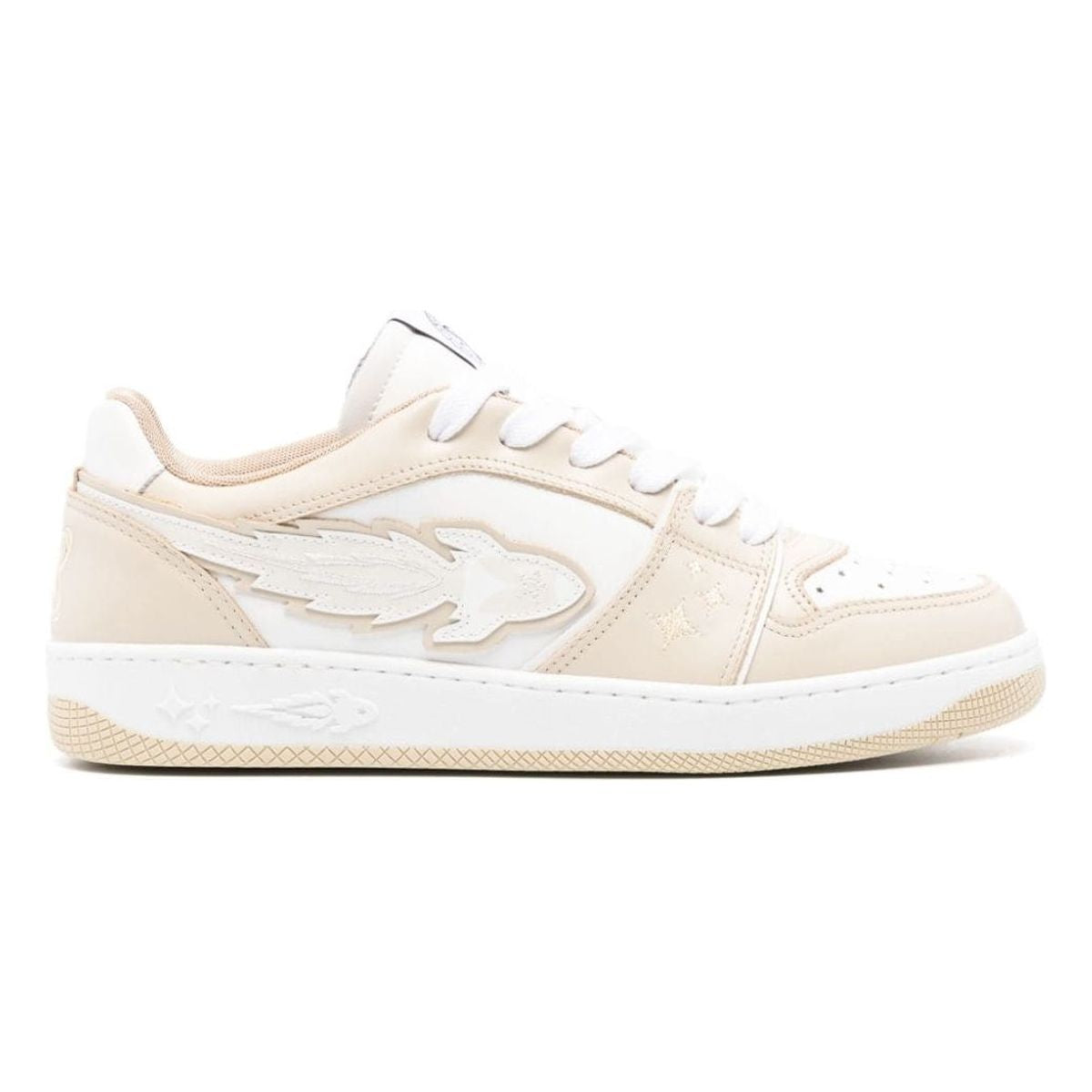 LUXURY CALF LEATHER SNEAKERS.