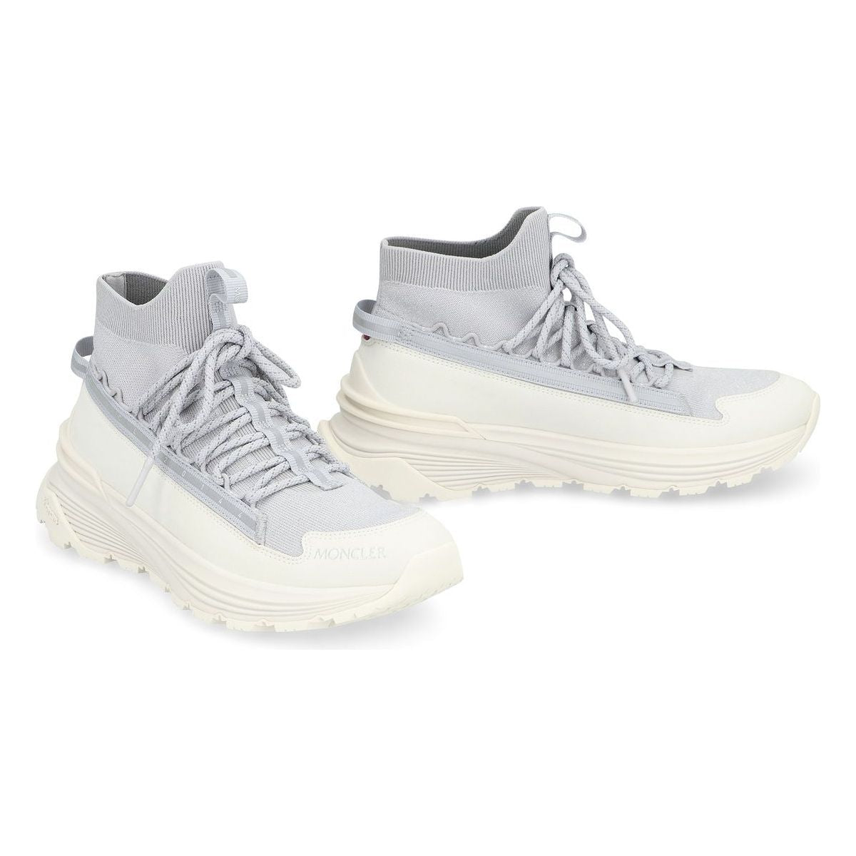 MONTE RUNNER GLITTER HIGH-TOP SNEAKERS