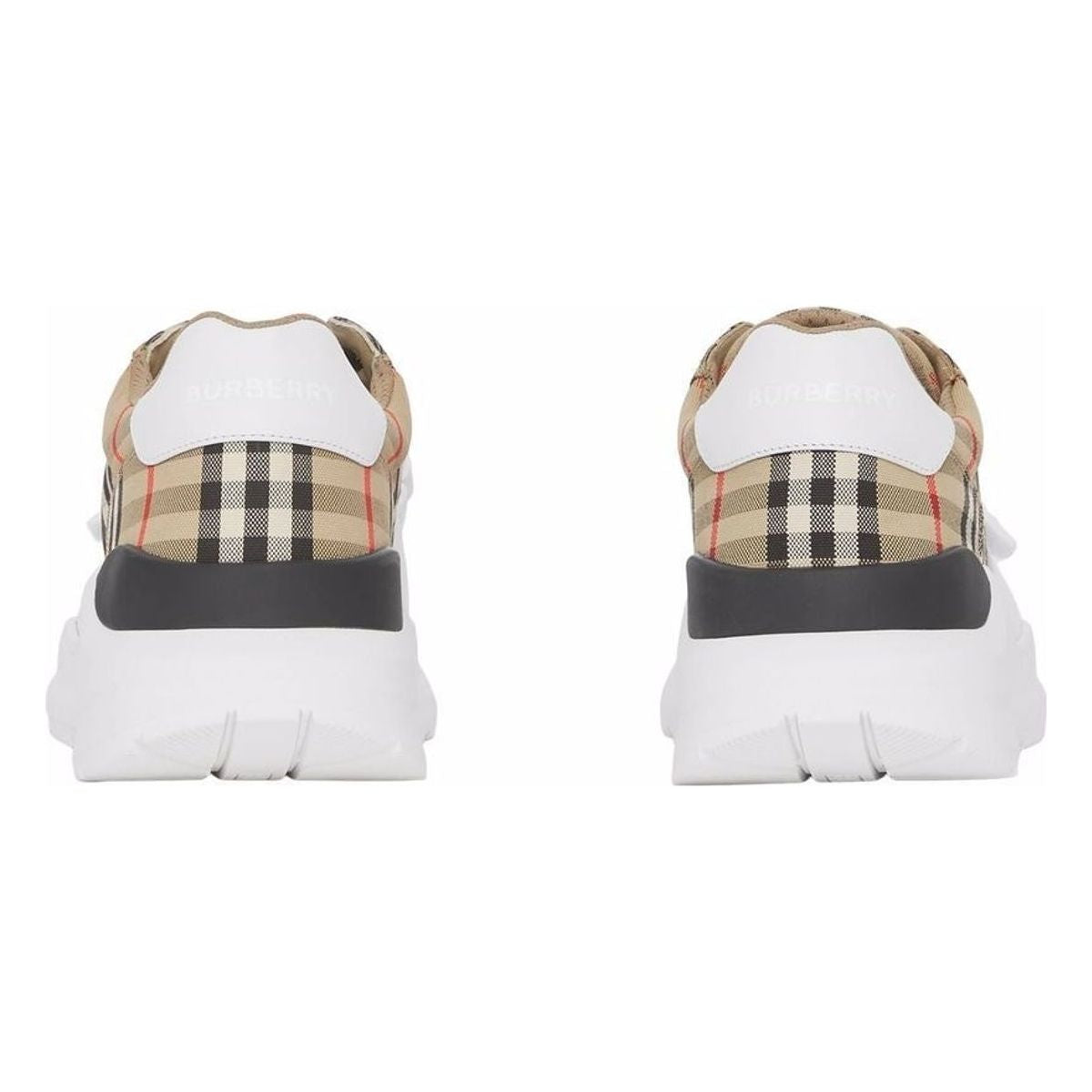 CHECK FABRIC SNEAKERS