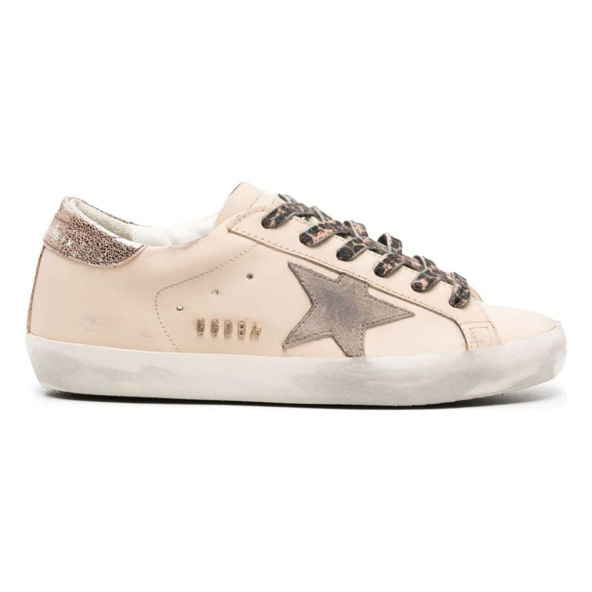 SUPER-STAR LEATHER UPPER SUEDE STAR