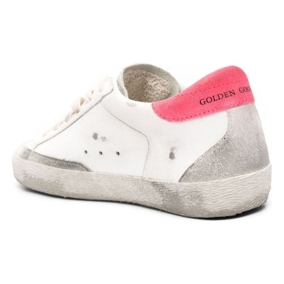 SNEAKER SUPER STAR BLANCO GRIS ROSA FLUO