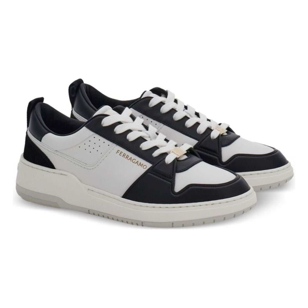 LOGO LEATHER SNEAKERS