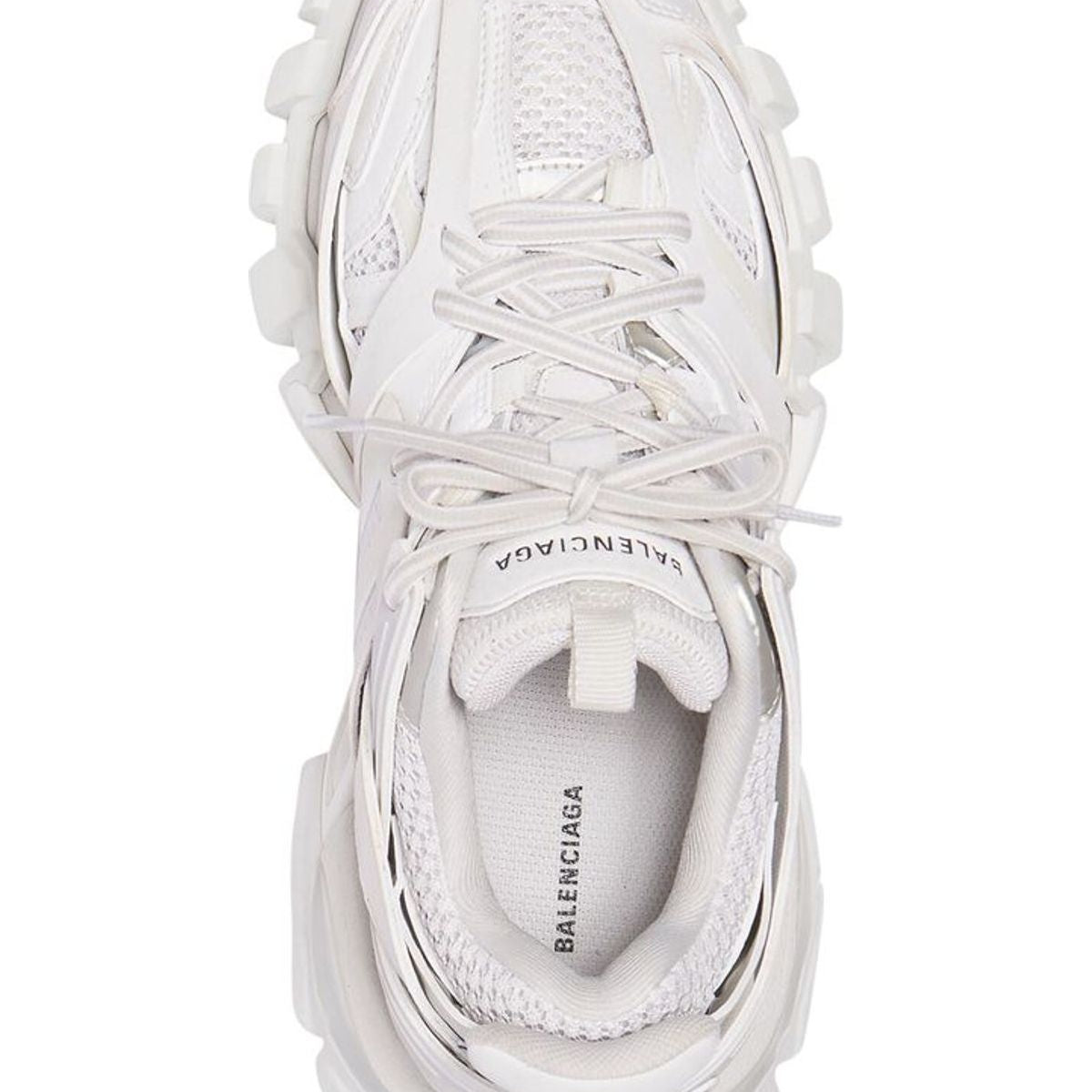 WHITE TRACK SNEAKERS