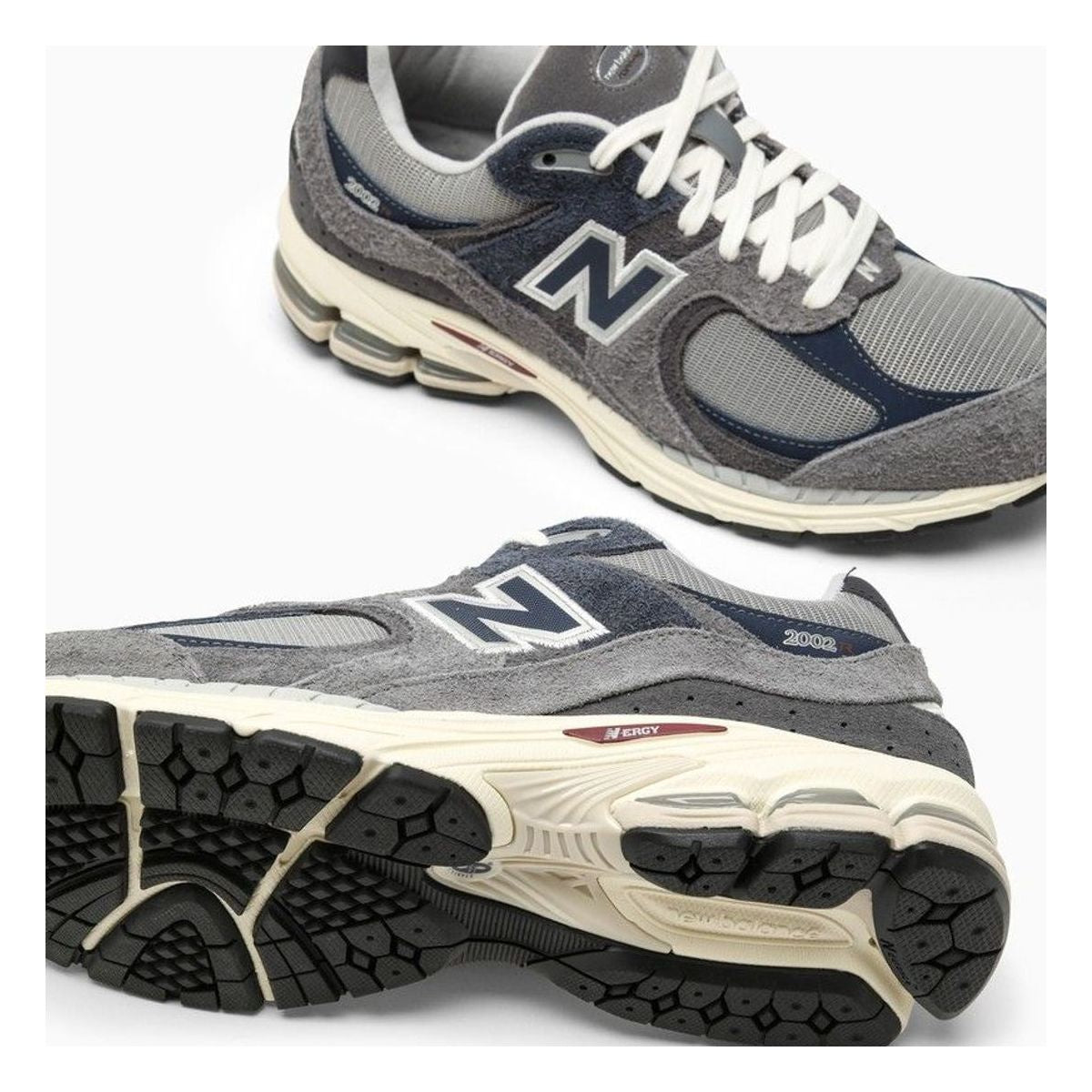 LOW M2002REL GREY/BLUE SNEAKERS