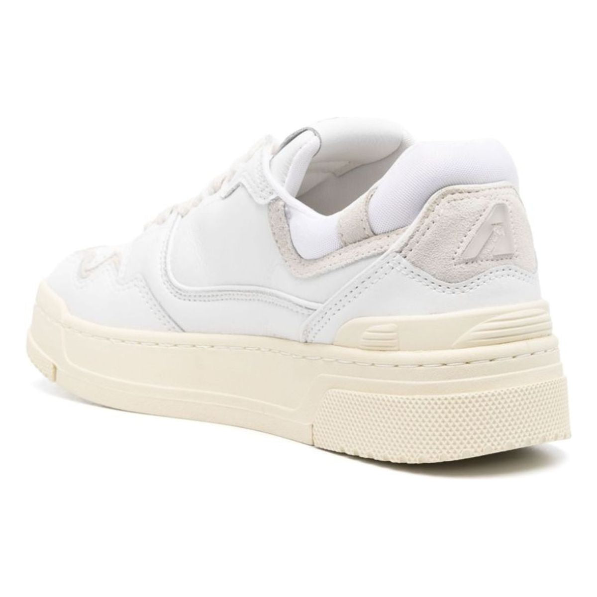 LOW CLC WHITE LEATHER TRAINER