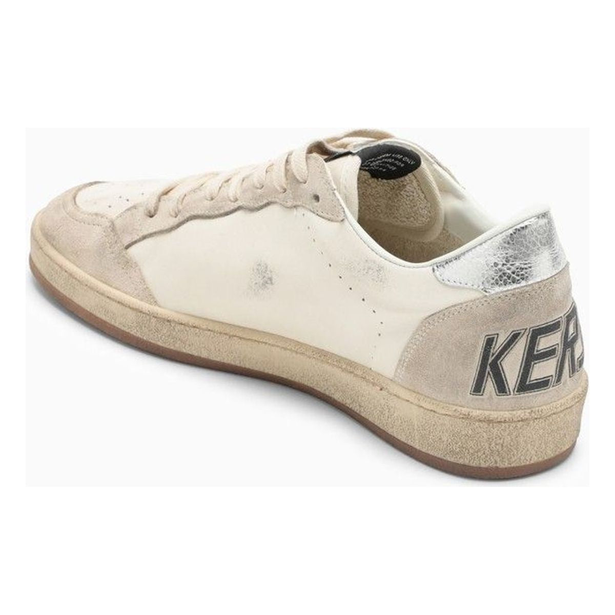 BALL STAR WHITE/SILVER TRAINER