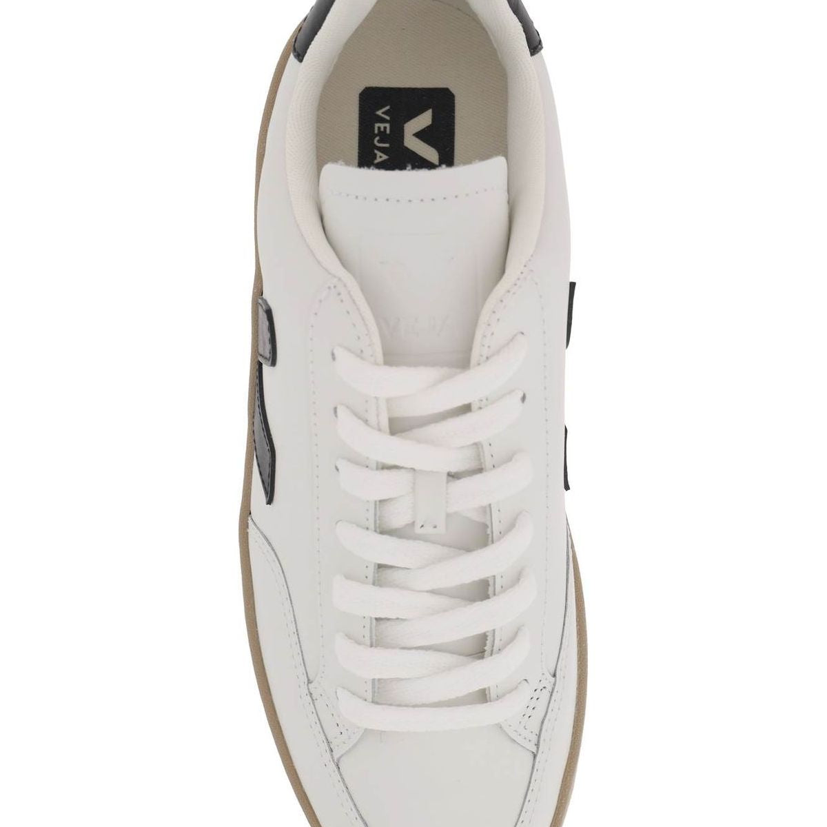LEATHER V-12 SNEAKERS