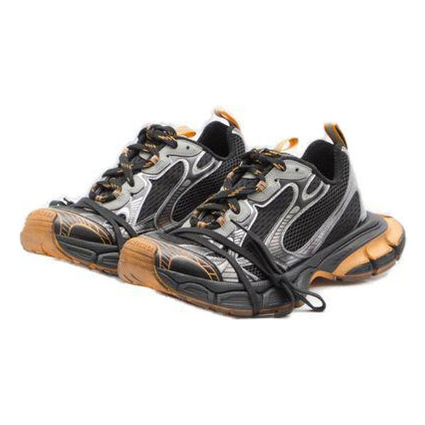 3XL BLACK/ORANGE/GREY MESH AND POLYURETHANE TRAINER