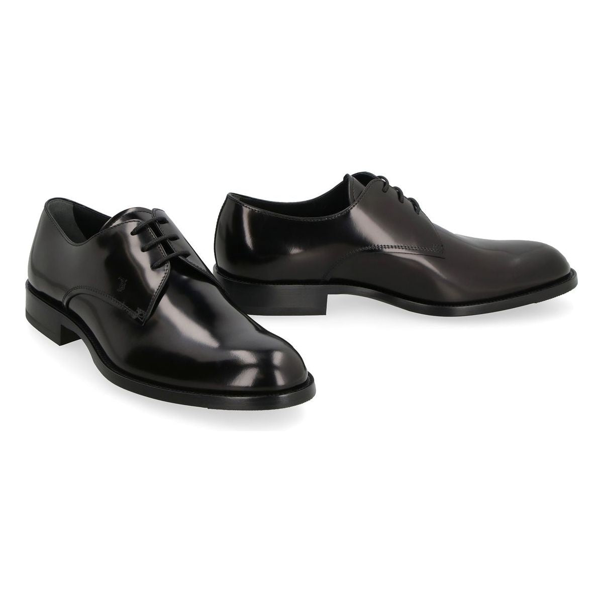 LEATHER DERBY SHOES