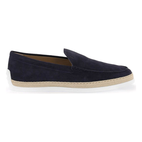 ALMOND TOE SUEDE LOAFERS