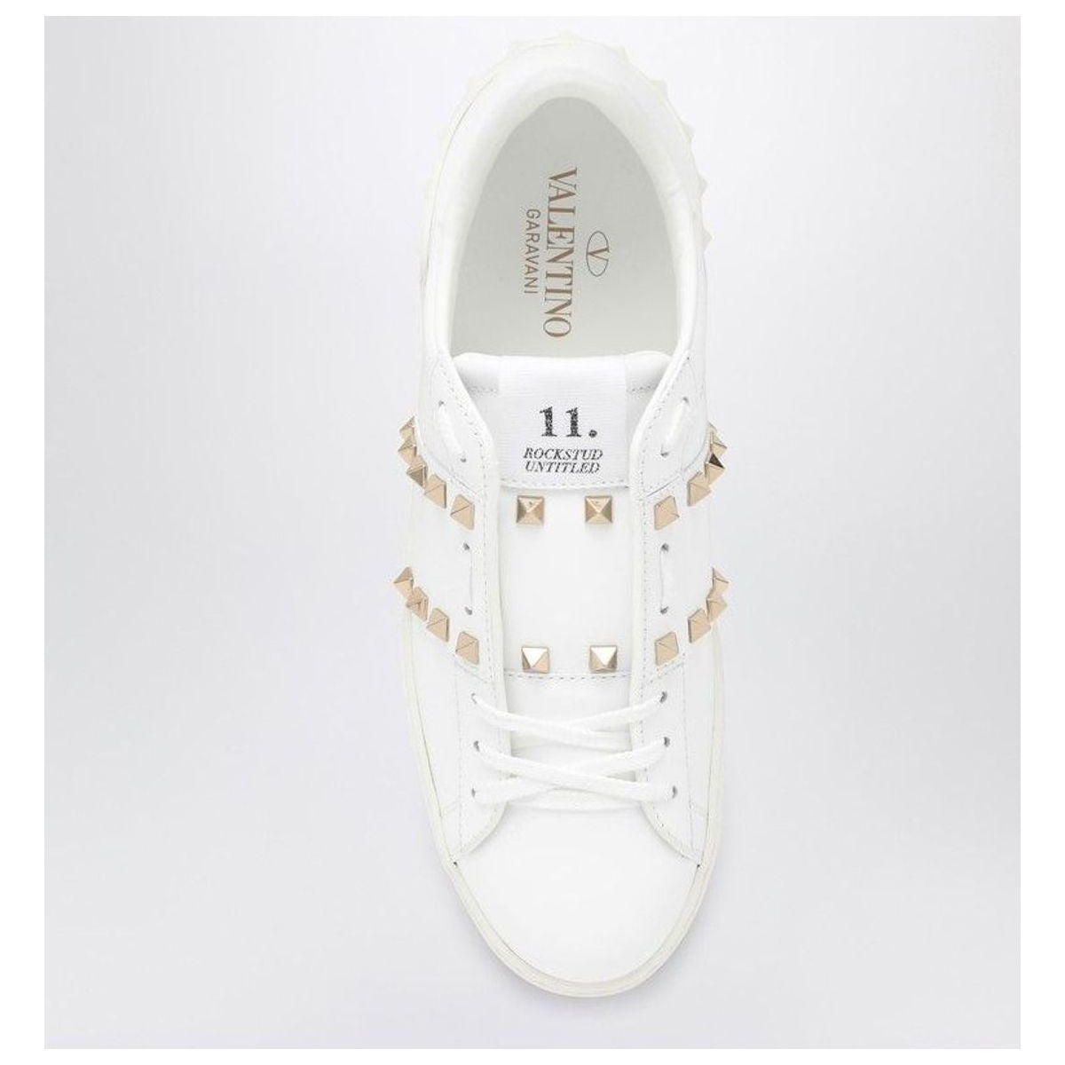 ROCKSTUD UNTITLED WHITE SNEAKER
