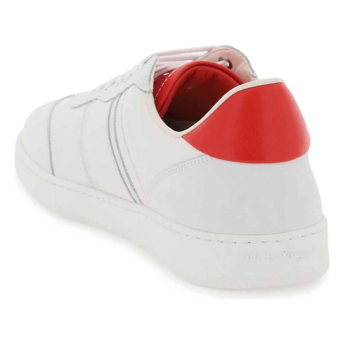 SALVATORE  LEATHER SNEAKERS