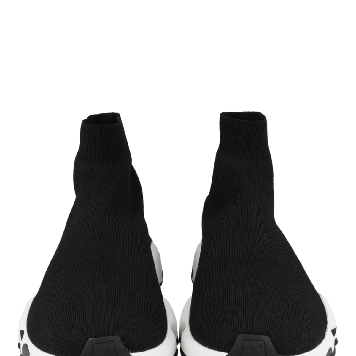 balenciaga Speed Graffiti Knit High Top Sock Sneakers Mens 645334W-2DB7-1015