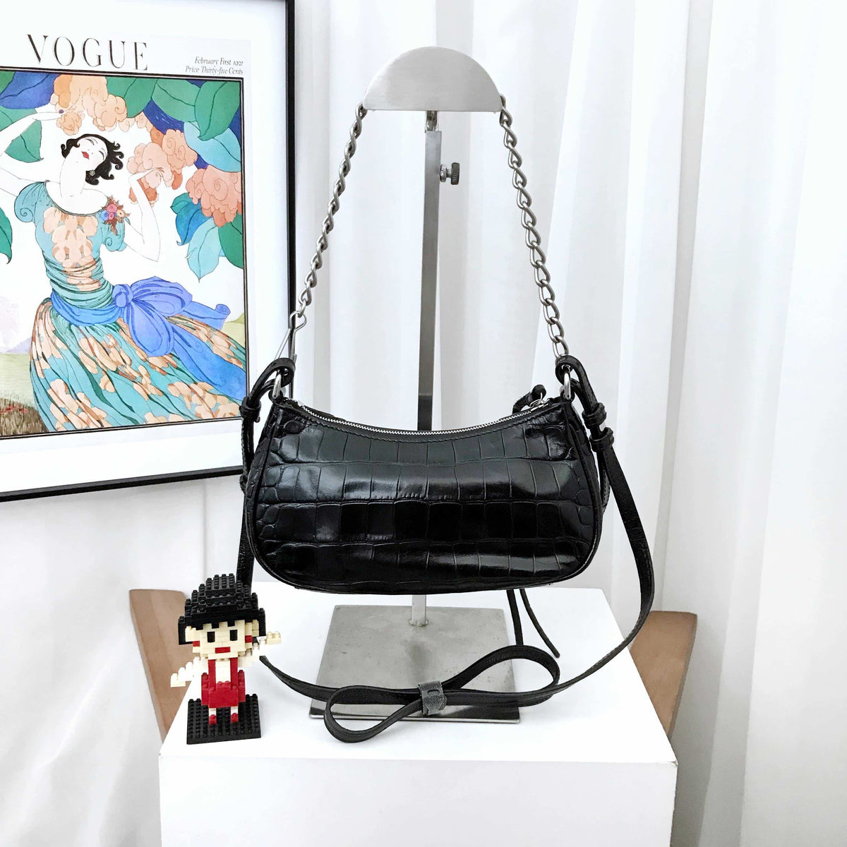 balenciaga Le Cagole Black Shoulder Bag