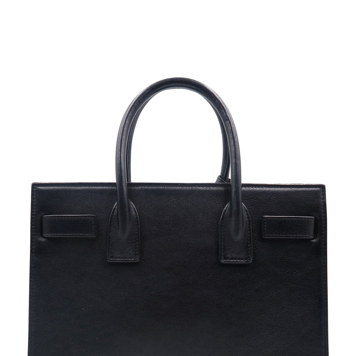 Baby Sac de Jour Love in Grained Leather Black