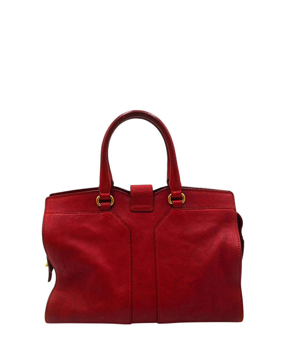 Chyc Cabas Leather Tote Pink