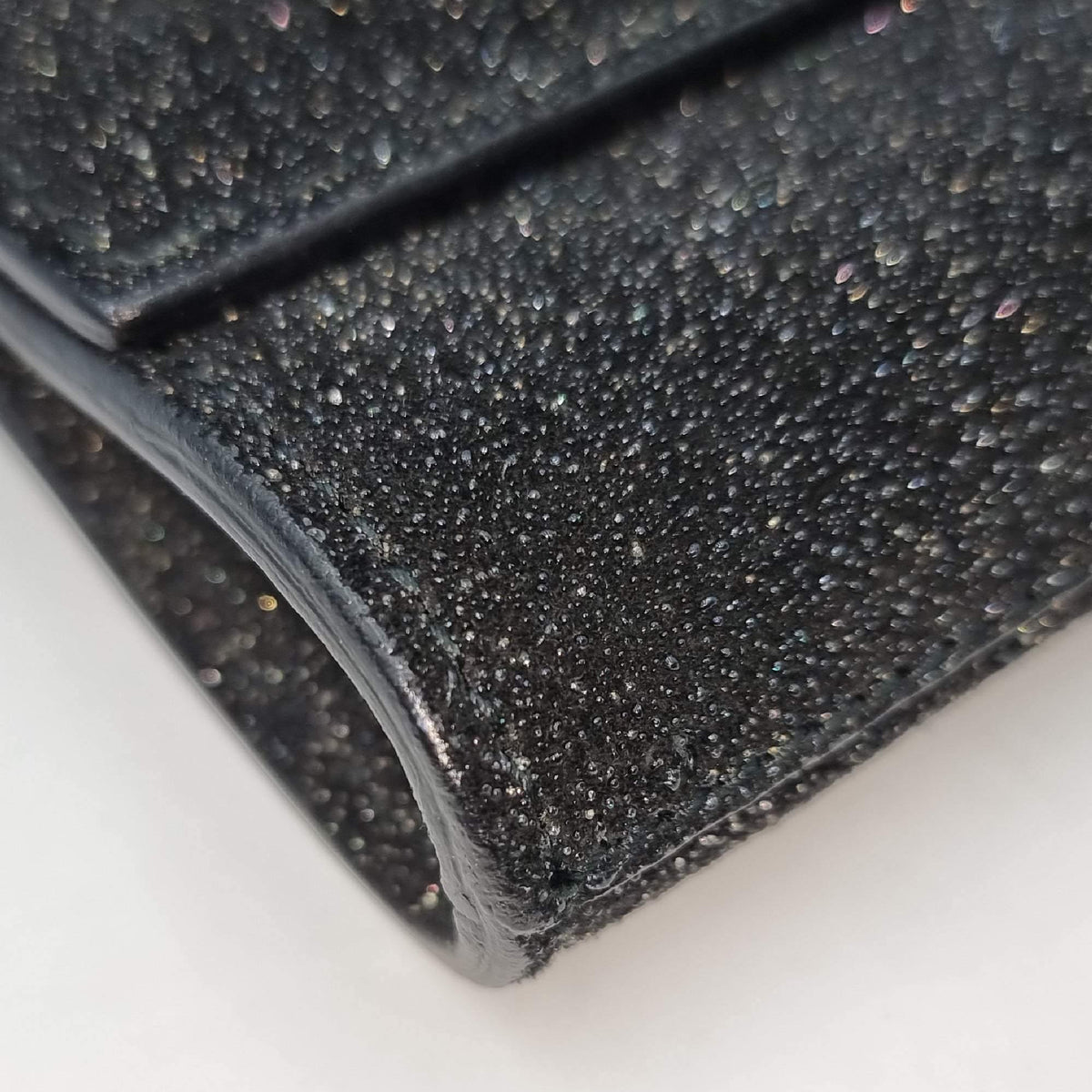 Chyc Clutch Black Glitter