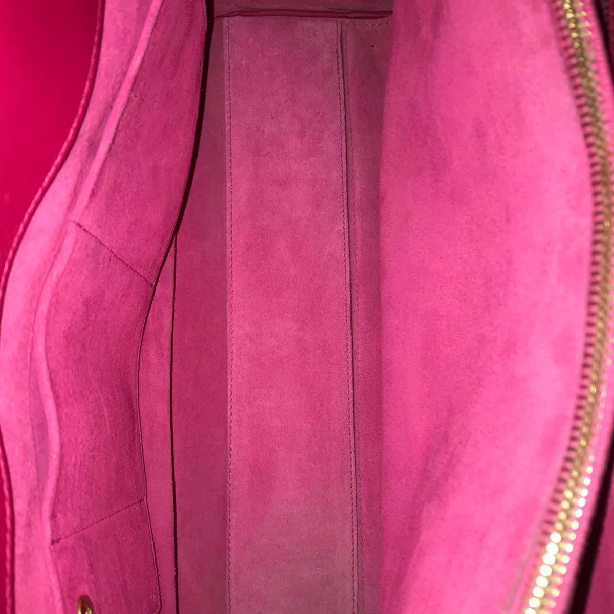 Classic Small Sac De Jour Pink With Gold Hardware