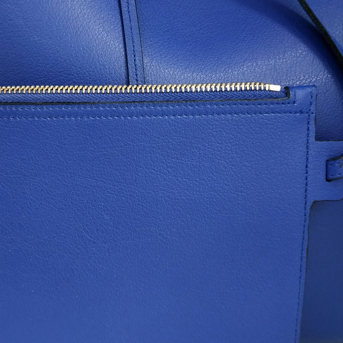 E/W Shopping Tote Blue
