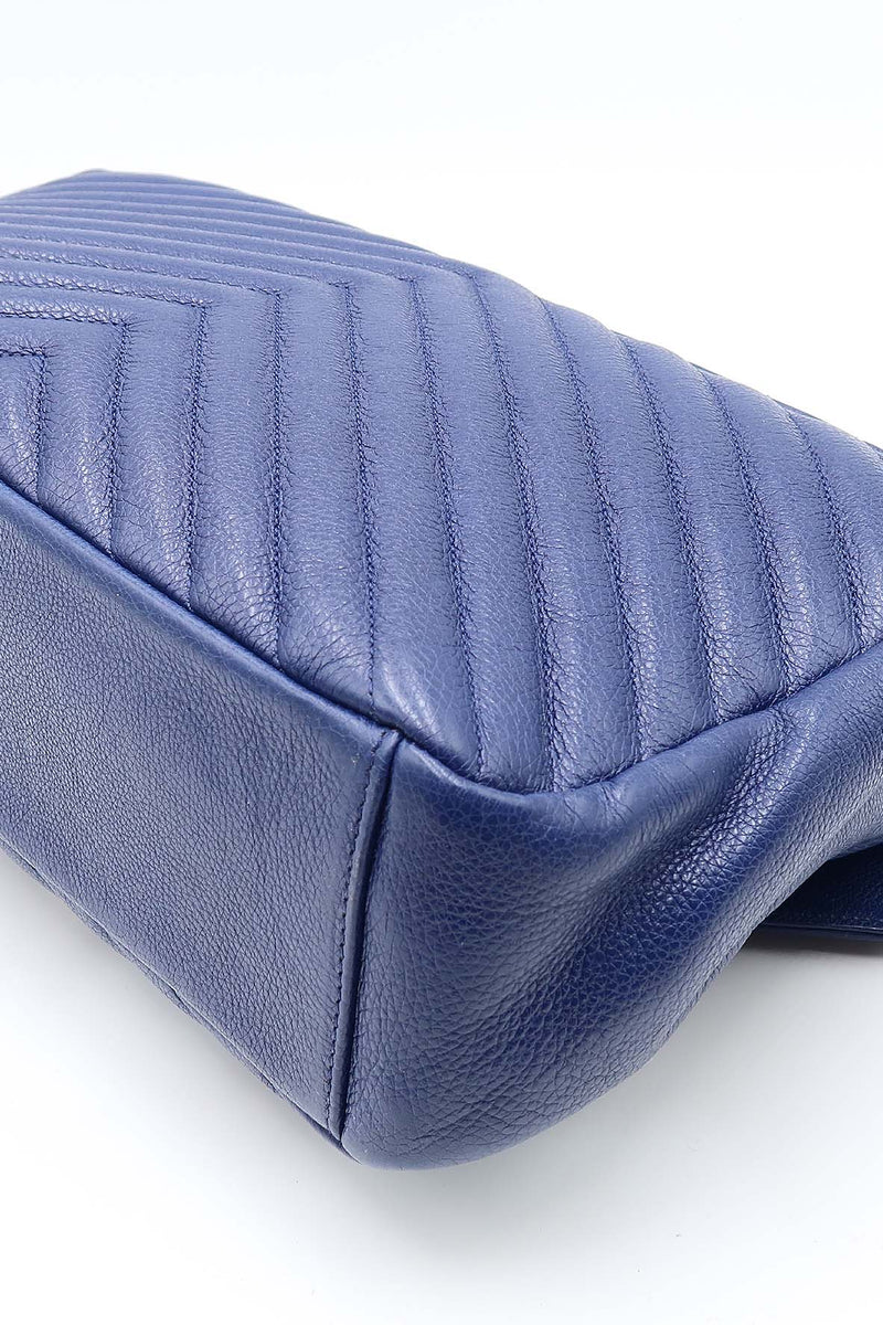 Large Monogram College Bag Navy