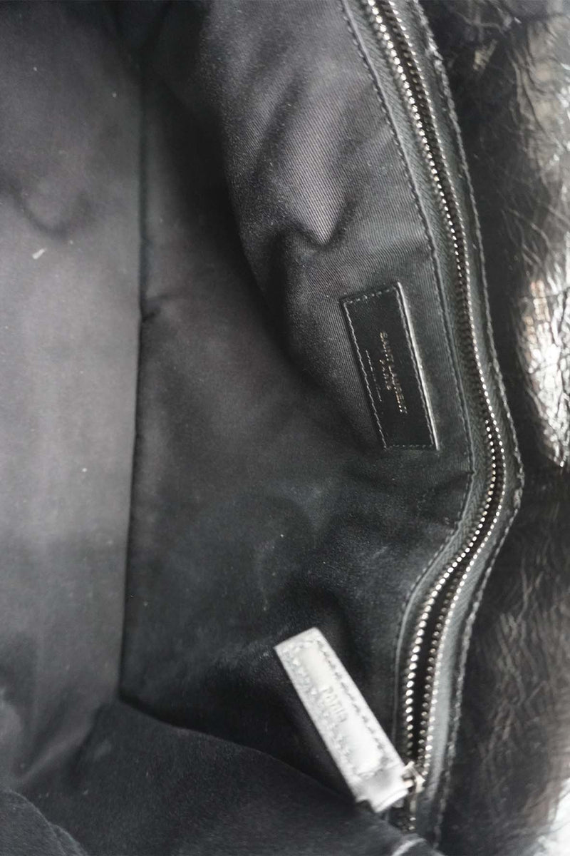 Large Monogram Matelasse Niki Bag Black