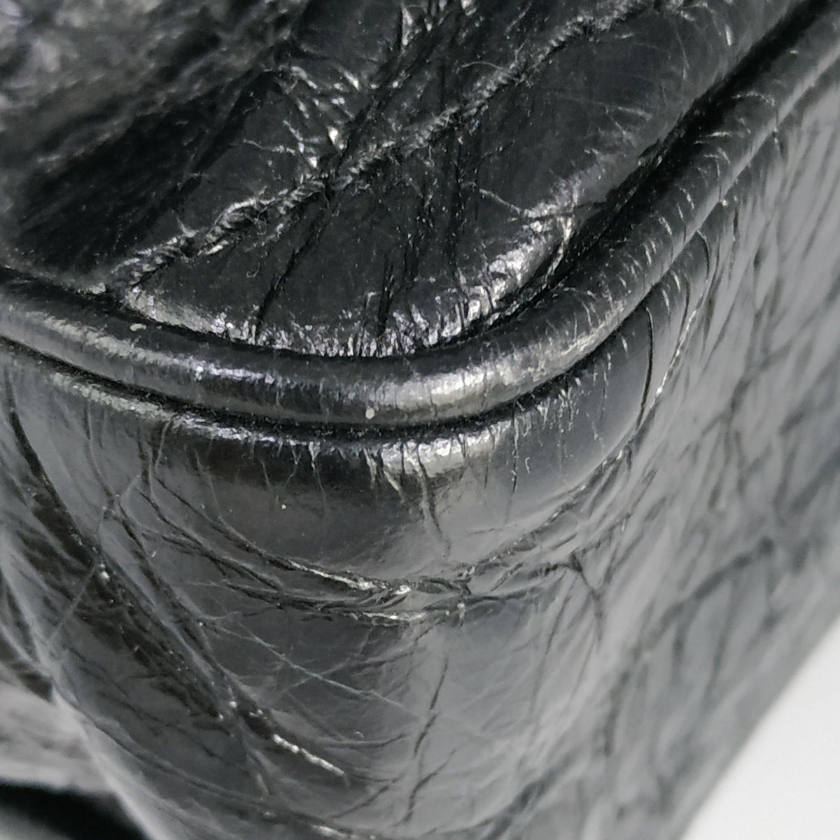 Large Niki Black with Silver Hardware Black