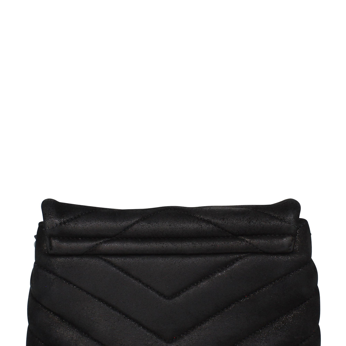 Loulou Toy Bag Black Glitter