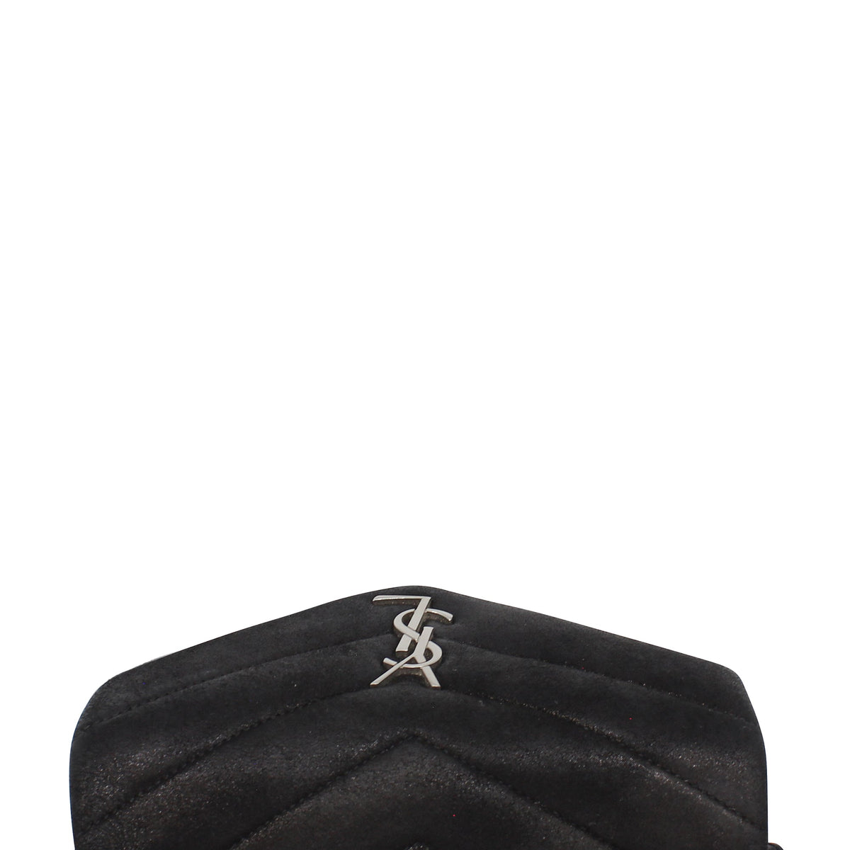 Loulou Toy Bag Black Glitter