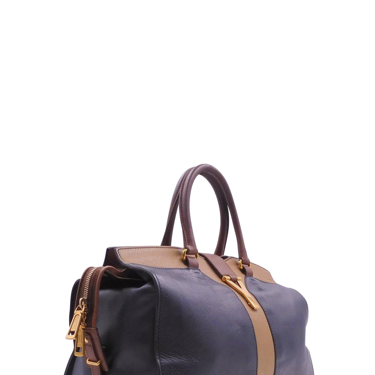 Medium Cabas Chyc Tote Brown Black