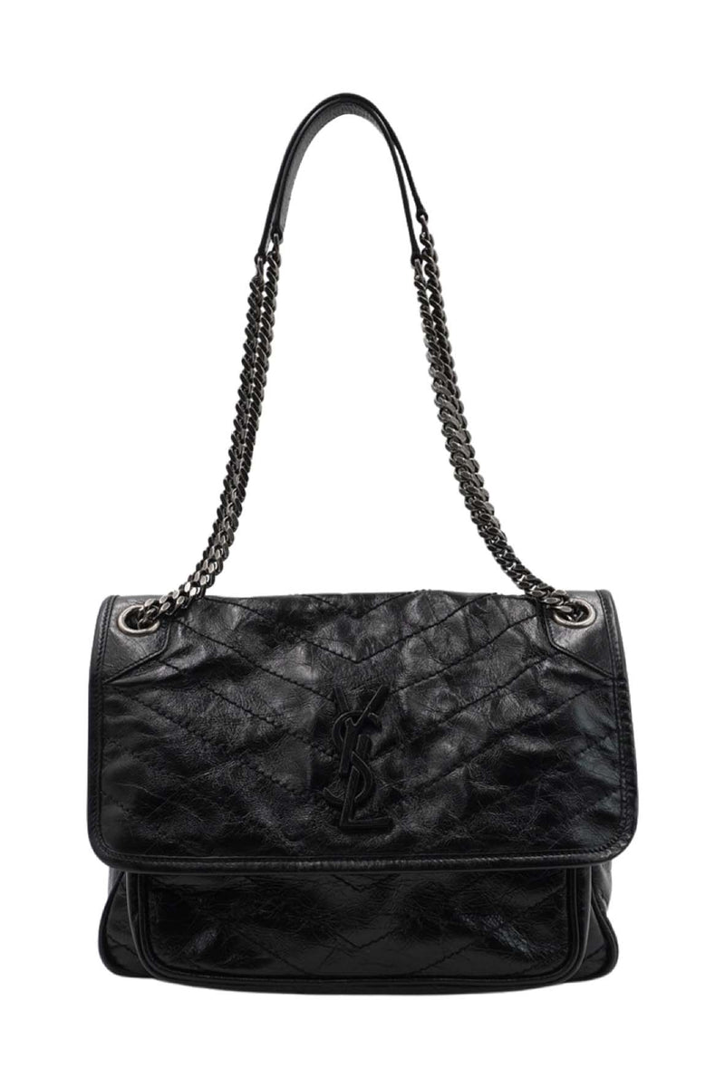 Medium Niki Crinkle Black