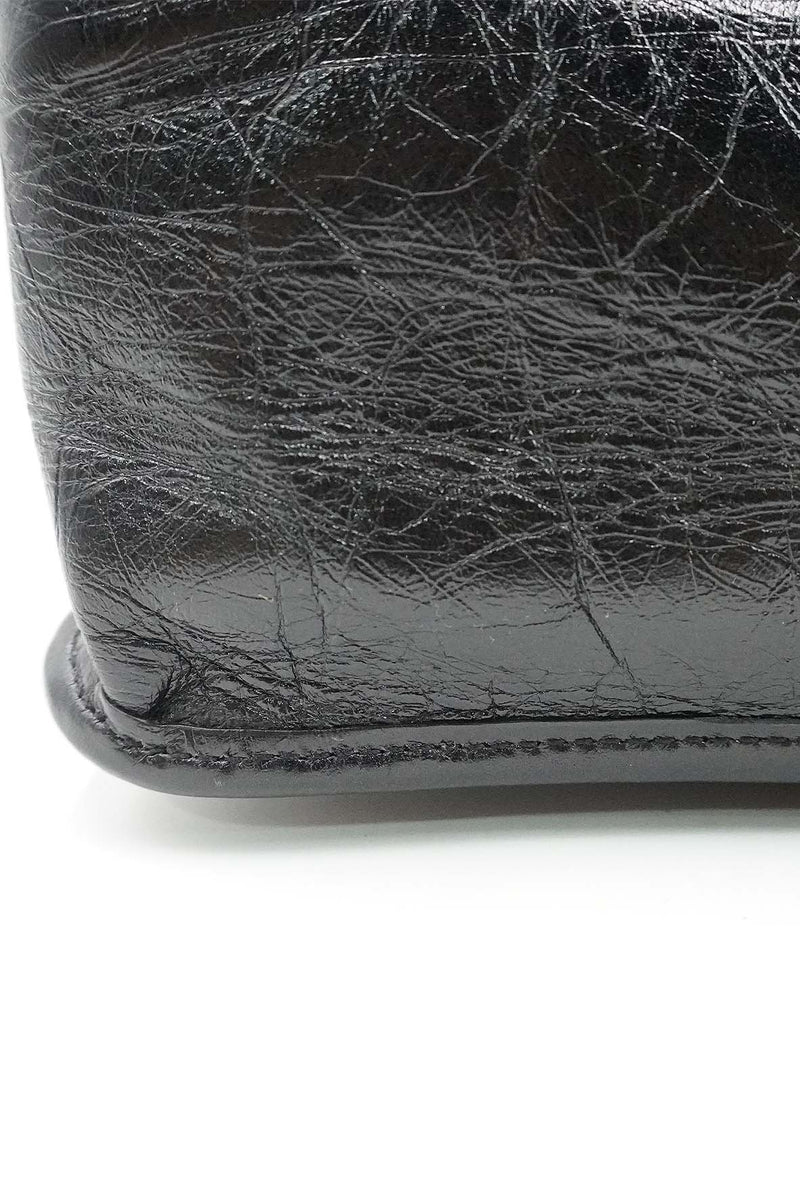Medium Niki Crinkle Black