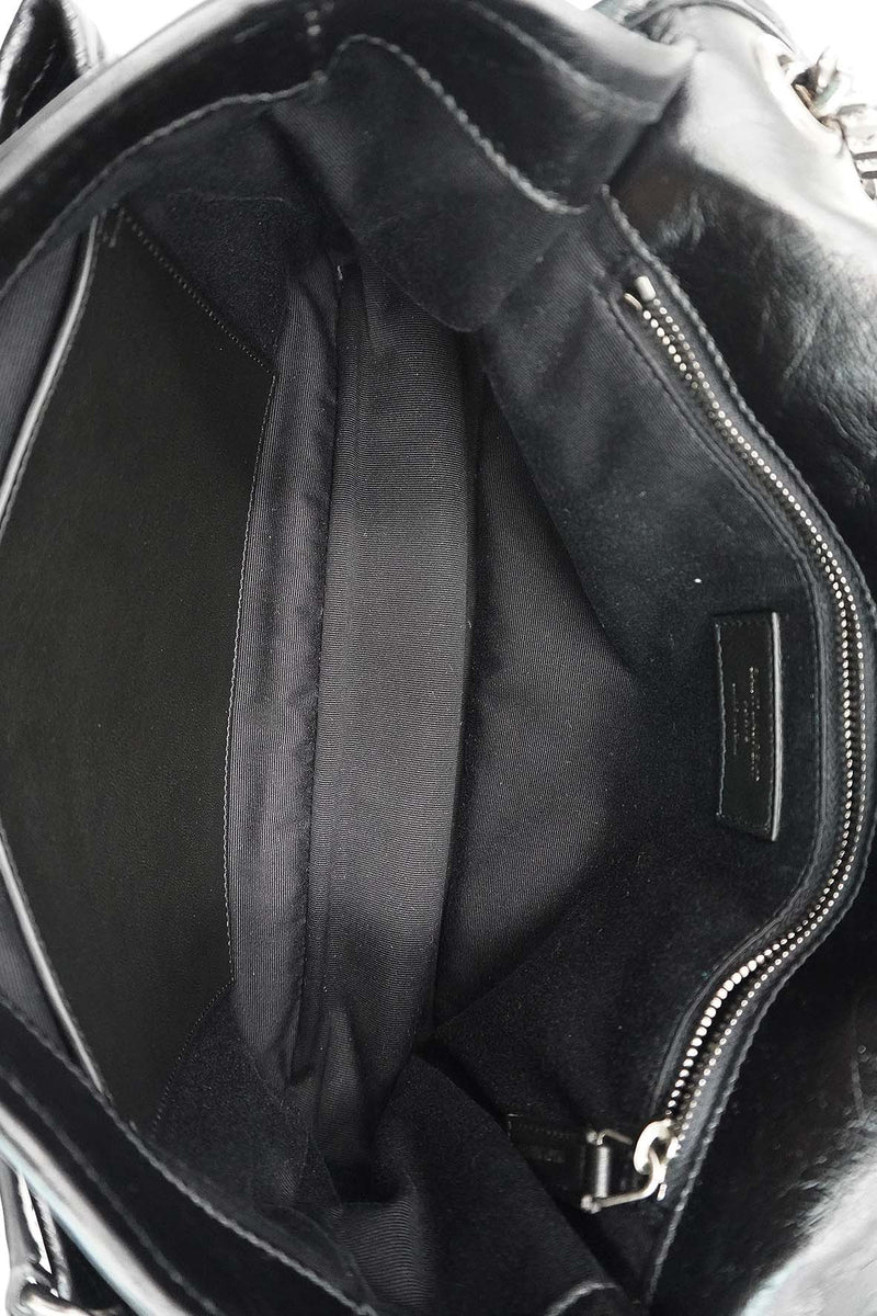 Medium Niki Crinkle Black