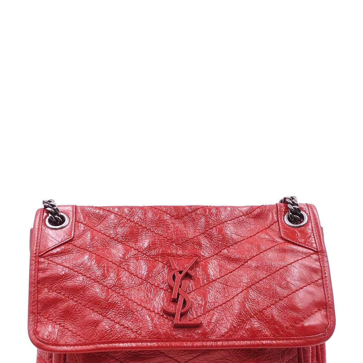 Medium Niki Crinkle Red