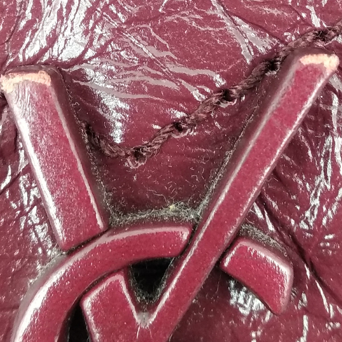 Medium Niki Shopping Tote Maroon