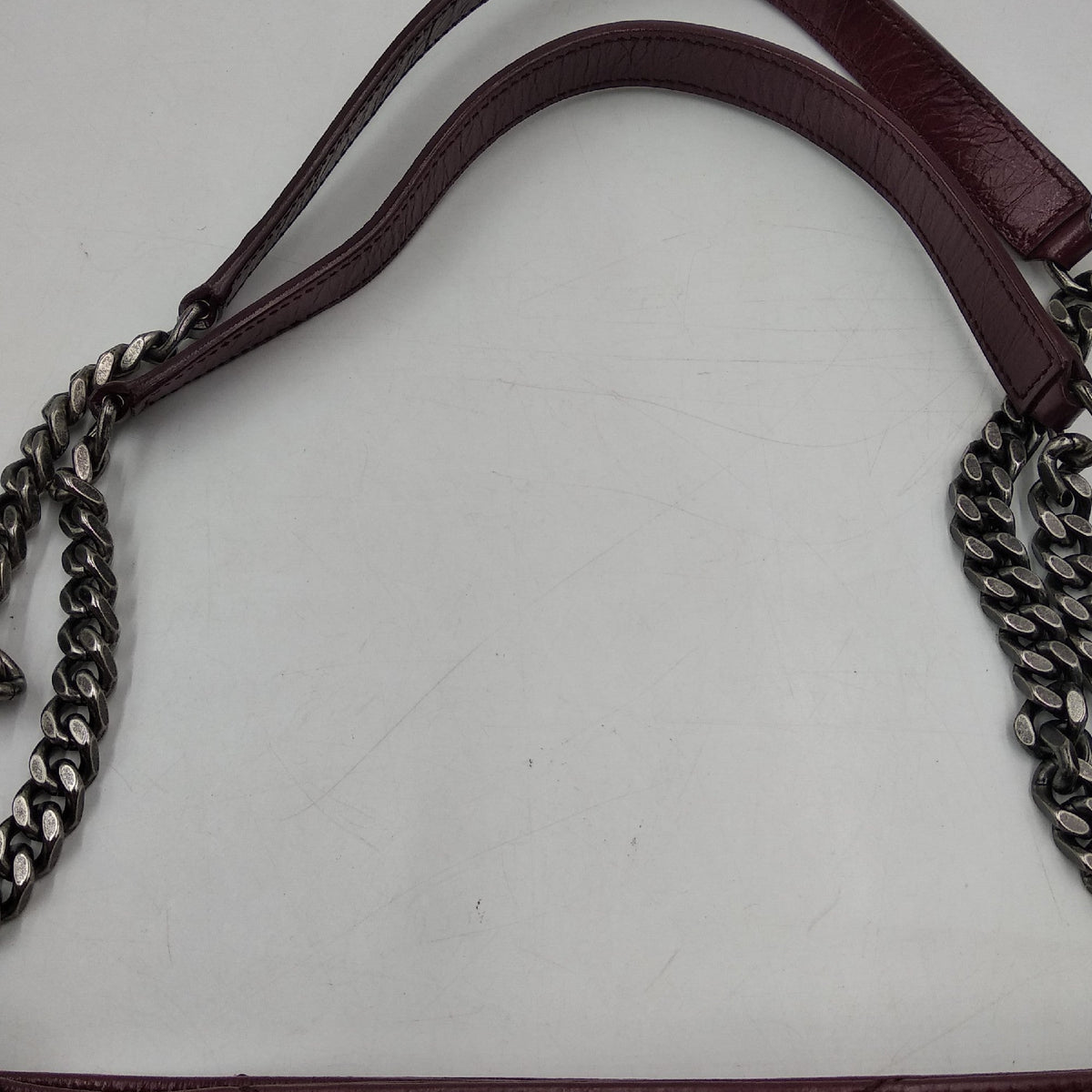 Medium Niki Shopping Tote Maroon