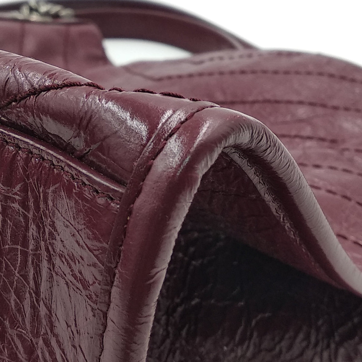 Medium Niki Shopping Tote Maroon