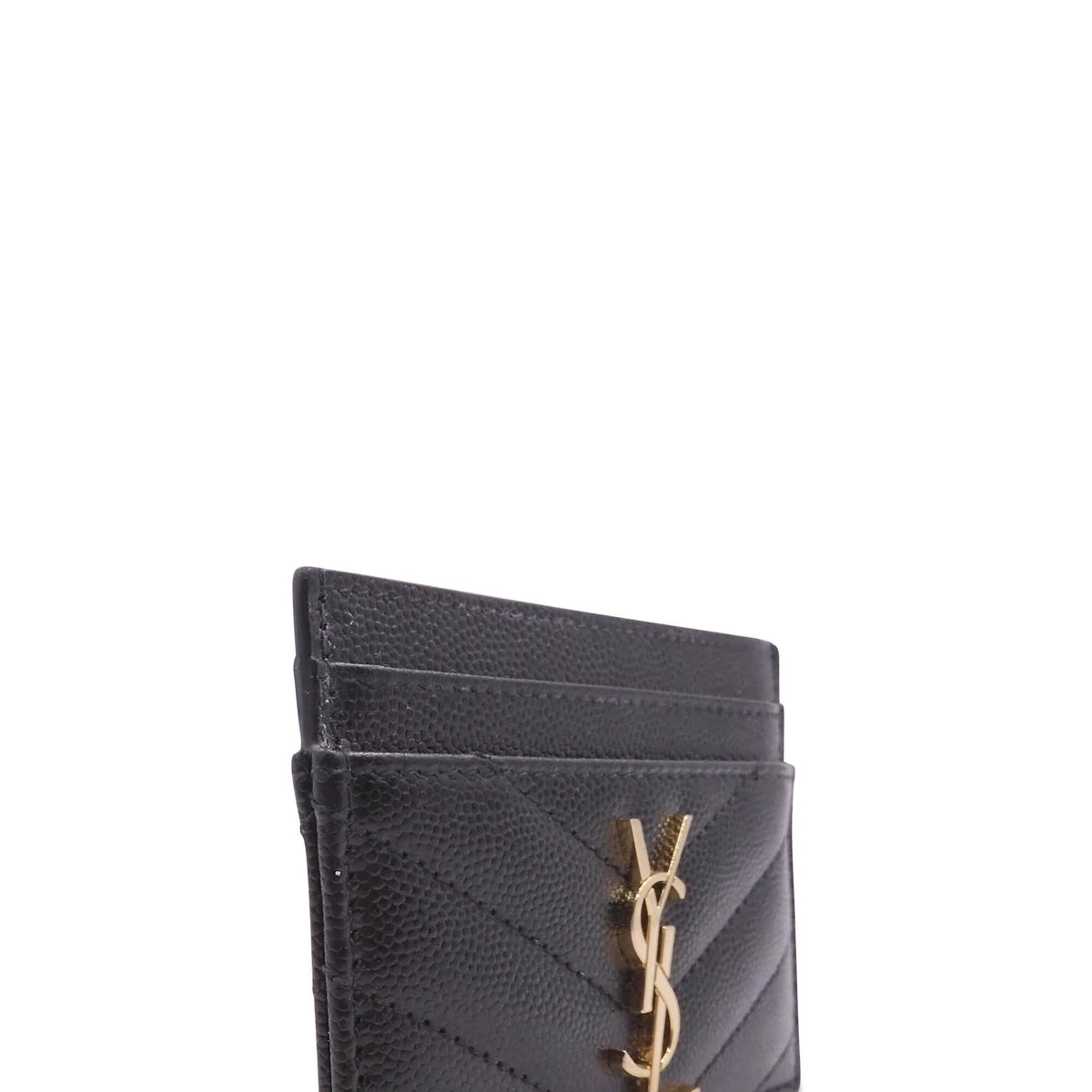 Monogram Card Holder Black