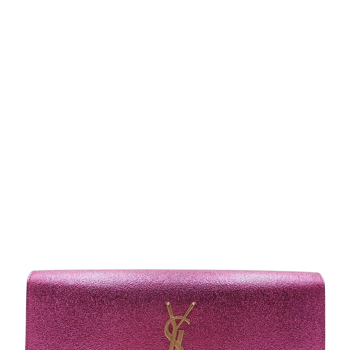 Monogram Cassandre Clutch Metallic Pink