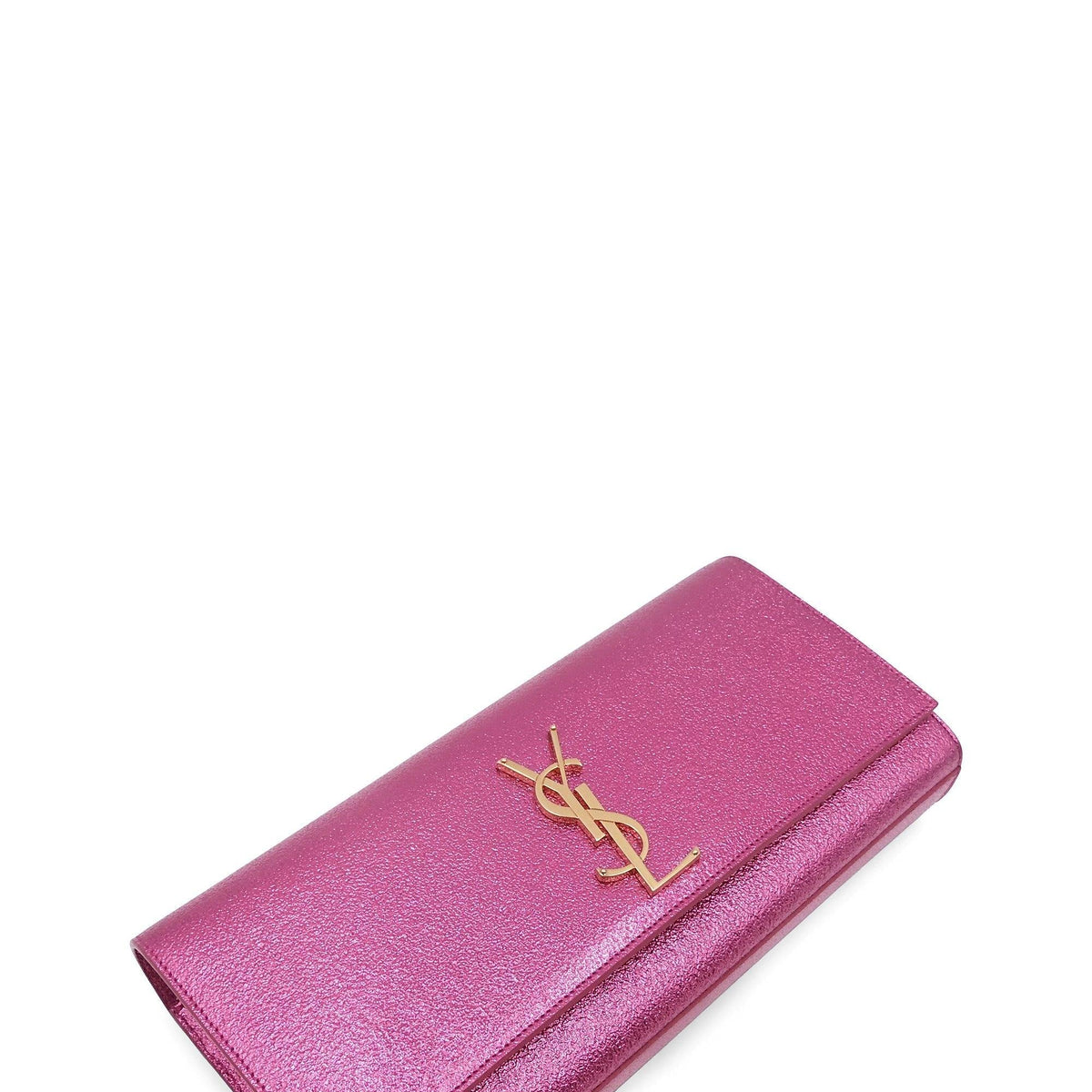 Monogram Cassandre Clutch Metallic Pink