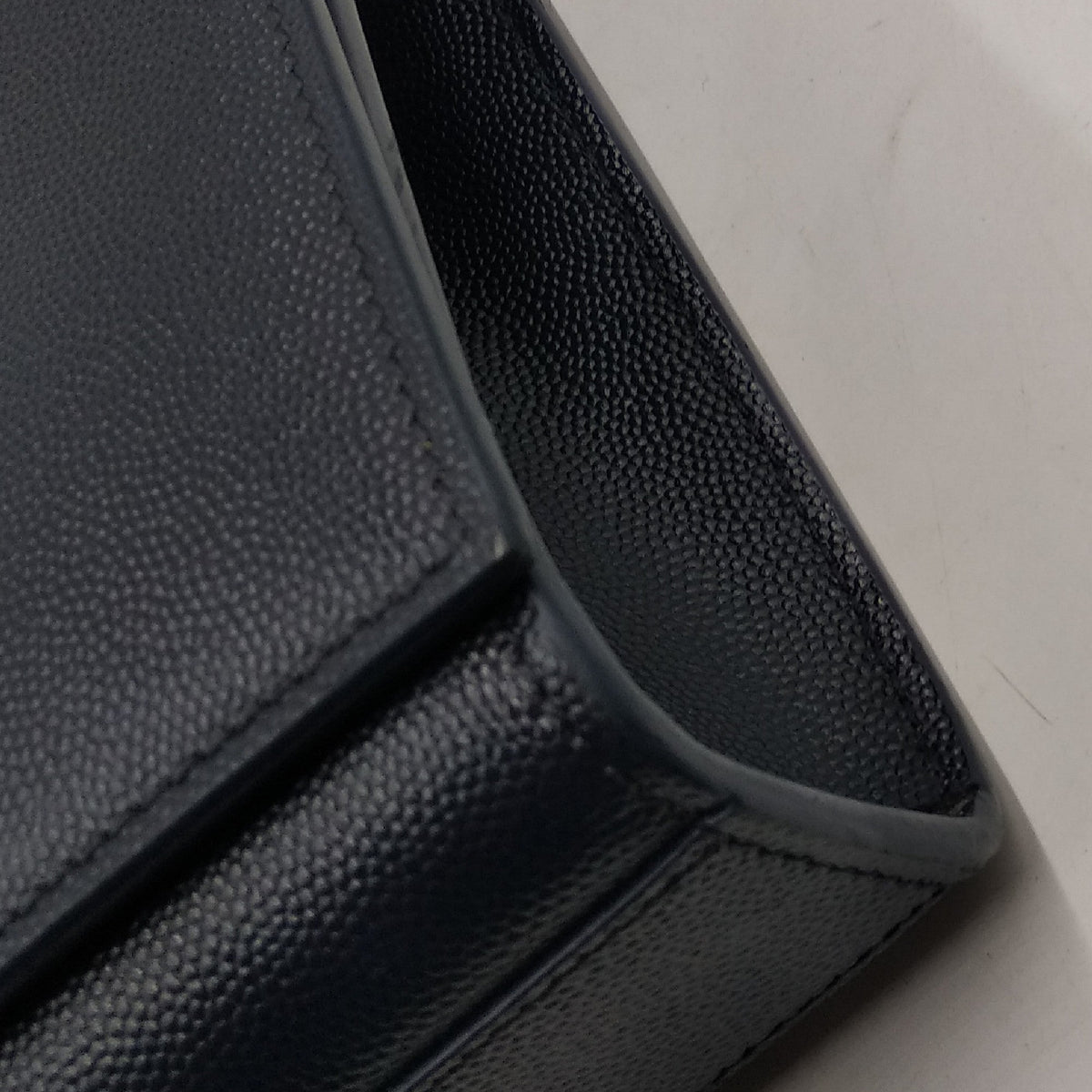Monogram Medium Kate with Silver Hardware Navy