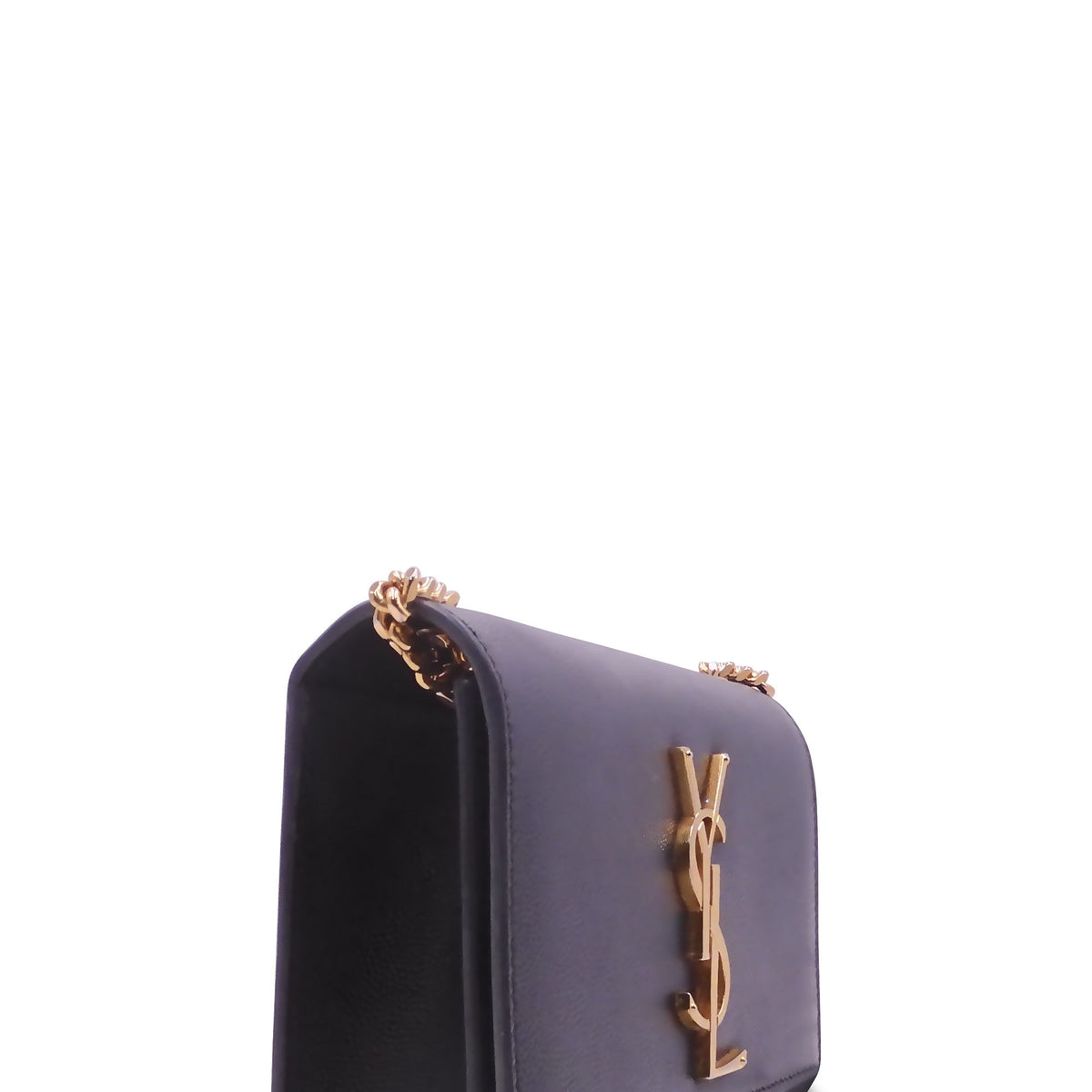 Monogram Small Kate with Gold Hardware Black