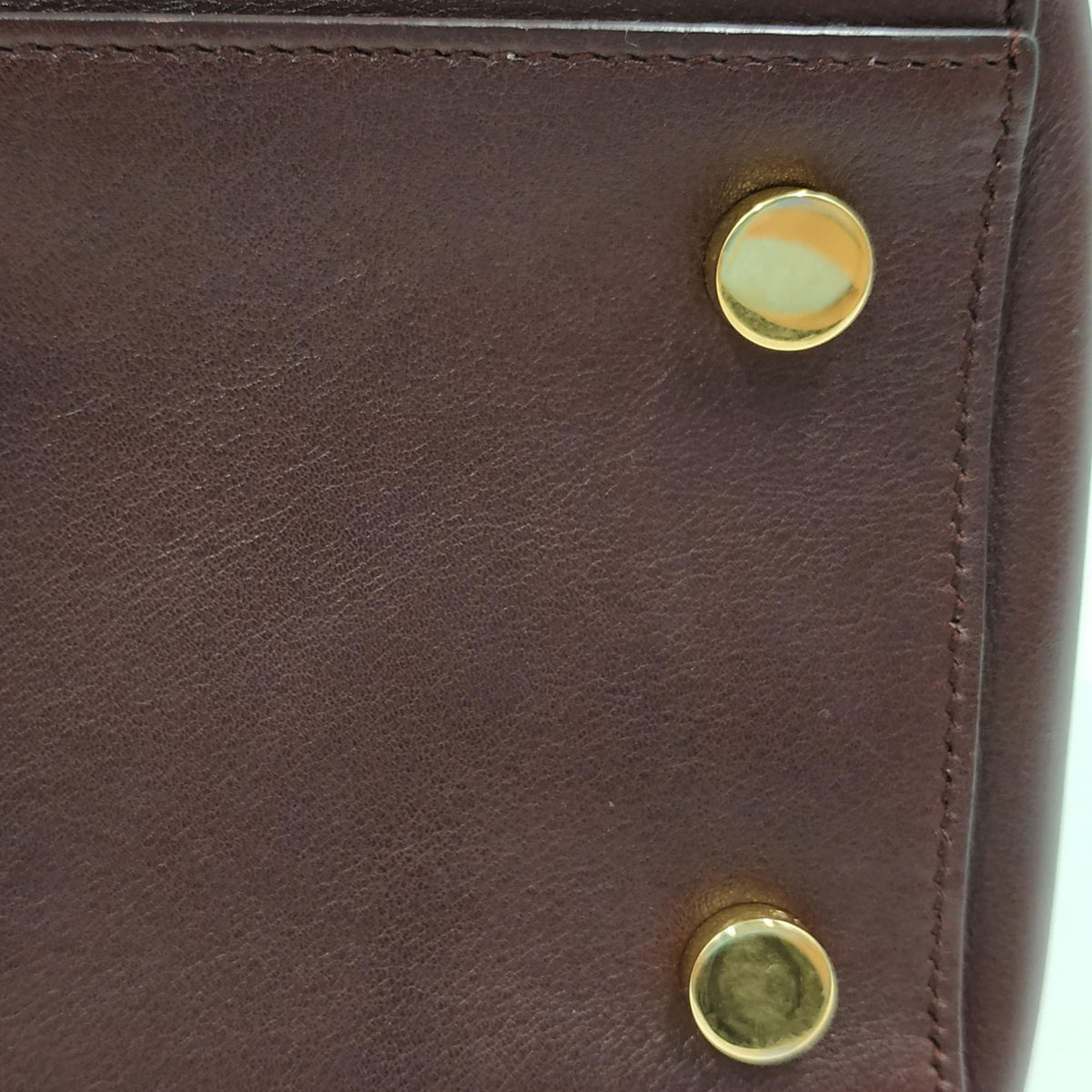 Moujik Top Handle Bag Maroon